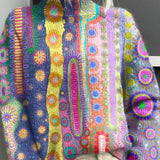 Daphne - Jersey de cuello alto de punto de colores