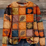 Evelien - Suéter suave de patchwork