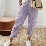 Lore - Pantalones a rayas