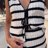 Conjunto Lili™ Cómodo en Blanco y Negro