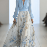 Tess | Vestido largo con estampado floral para Mujer
