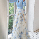 Tess | Vestido largo con estampado floral para Mujer