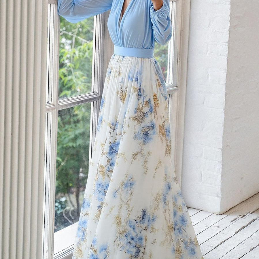 Tess | Vestido largo con estampado floral para Mujer