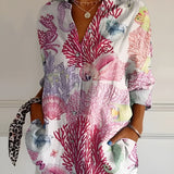 Roxanne - Blusa floral en algodón ligero