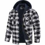Karl™ | Chaqueta de cuadros con cremallera