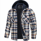 Karl™ | Chaqueta de cuadros con cremallera