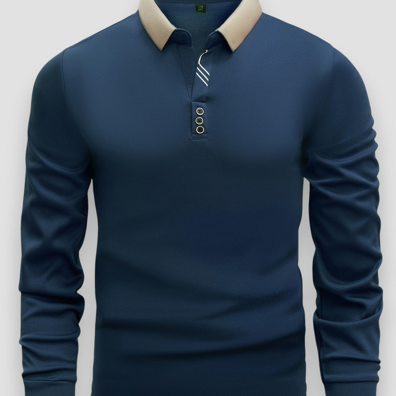 MONACO | POLO DE MANGAS LARGAS PARA HOMBRE