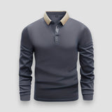 MONACO | POLO DE MANGAS LARGAS PARA HOMBRE